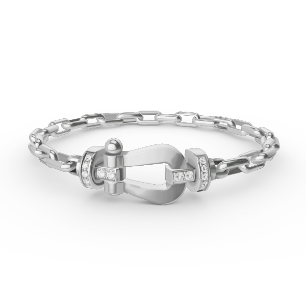 ¡®Loco¡¯FORCE LARGE HORSESHOE CLASP  METAL BRACELET