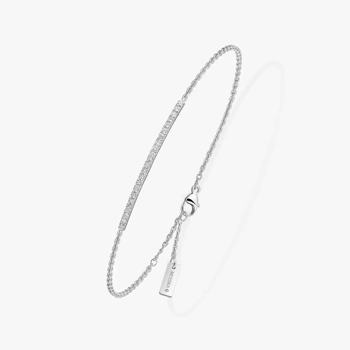 [Loco jewelrys]Diamond Thin Bangle 0.15ct My Twin Toi & Moi