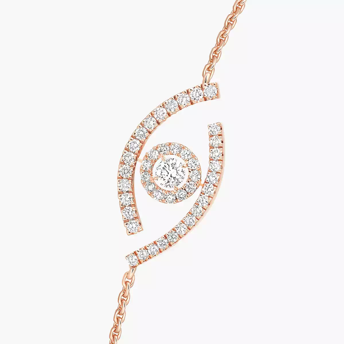 [Loco jewelrys]Lucky Eye Pave-Set Diamond Bracelet