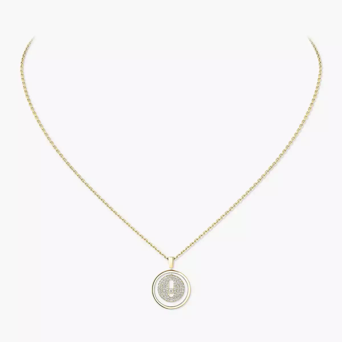 [Loco jewelrys] Lucky Move Diamond Necklace