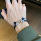 [Loco]New CLOVER 5 MOTIF PIETERSITE BRACELET COLLECTION