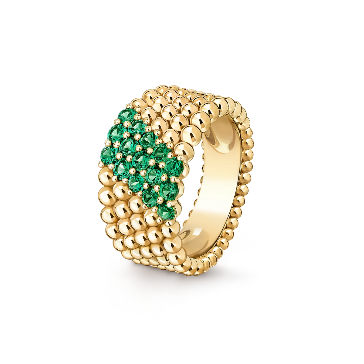 [Loco ]  PERLEE DIAMOND RING ,5-ROW DIAMOND-SET DESIGN